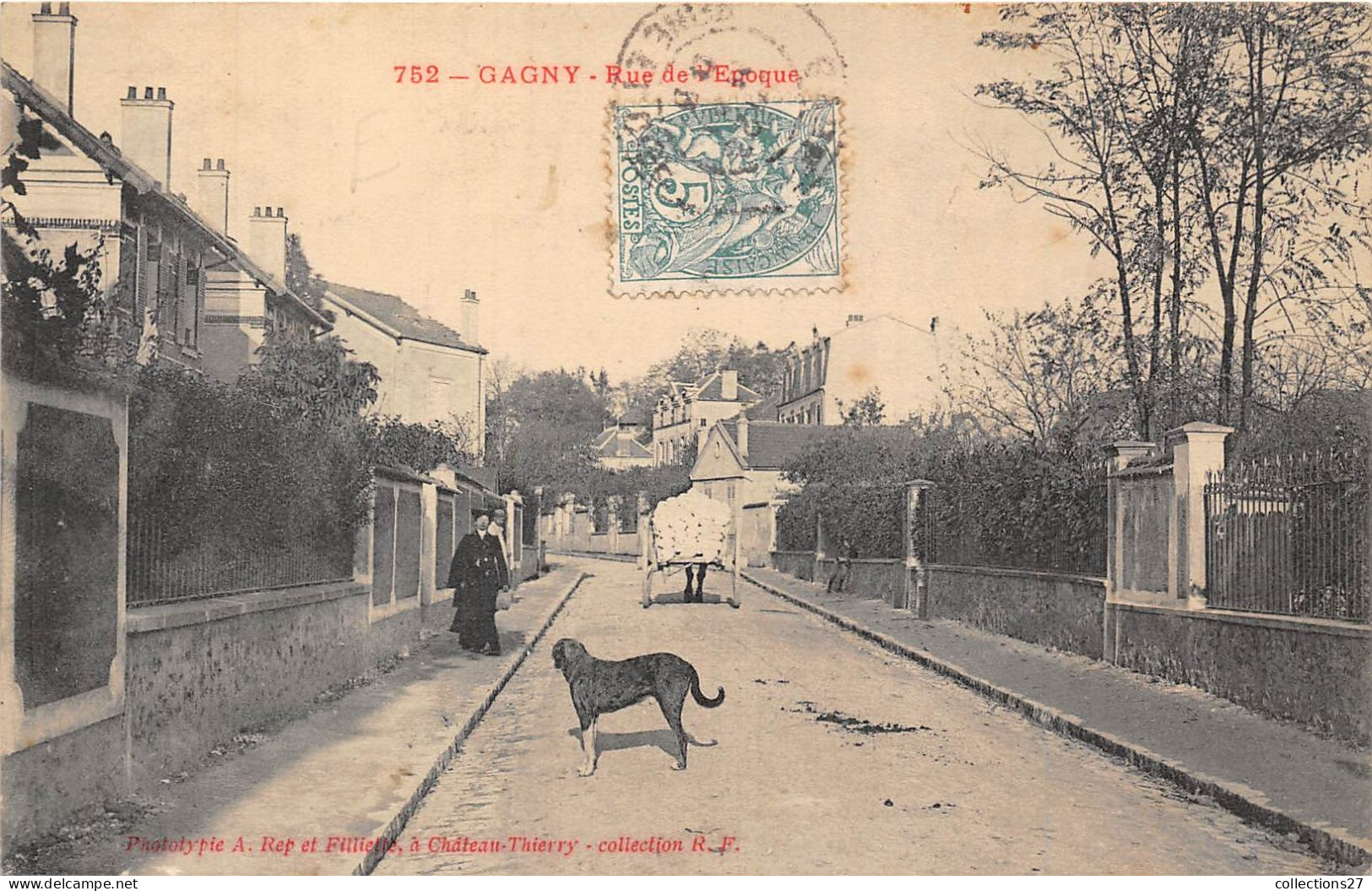 93-GAGNY- RUE DE L'EPOQUE - Gagny