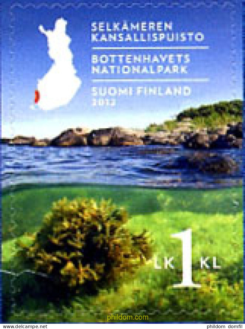 279846 MNH FINLANDIA 2012 PARQUE NACIONAL - Gebraucht