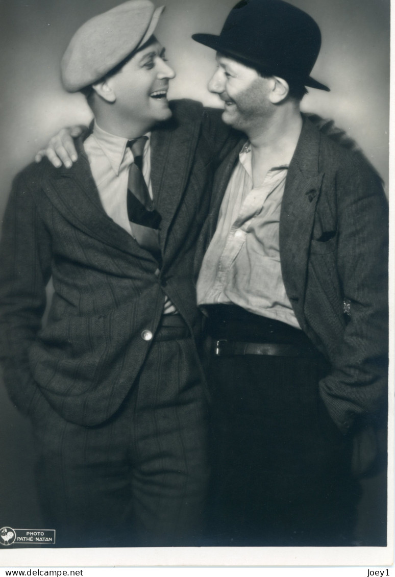 Photo Originale Du Tournage Du Film Toto De Jacques Tourneur En 1933,avec Albert Préjean Renée St Cyr,Robert Goupil - Célébrités