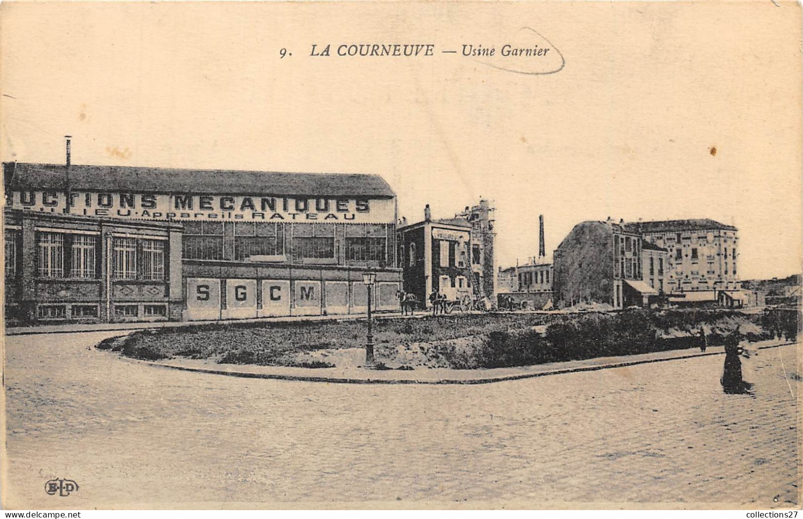 93-LA-COURNEUVE- USINE GARNIER - La Courneuve