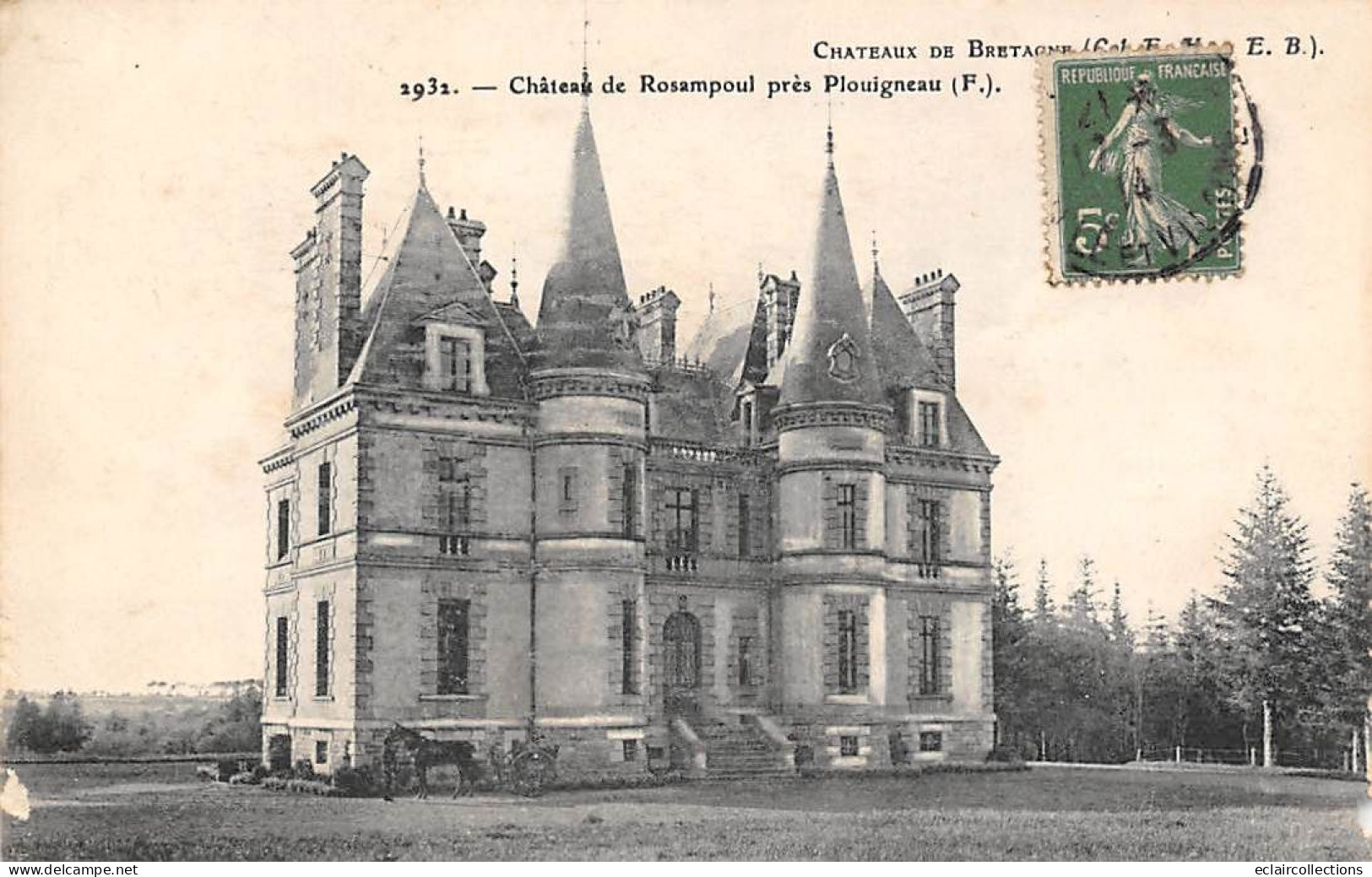 Plouigneau         29         Le Château De Rosampoul           (voir Scan) - Otros & Sin Clasificación