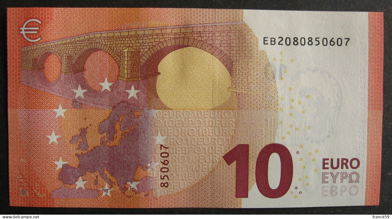 10 Euro Slovaquie "EB" 2014 Draghi E006E5 LUXE / UNC - 10 Euro
