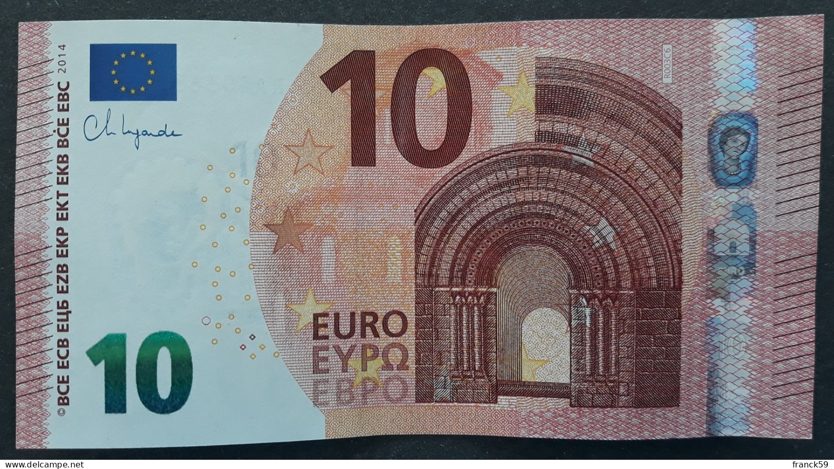 10 Euro Allemagne "RA" 2014 Lagarde R003C6 Circulé Mais TTB / Used But Perfect - 10 Euro