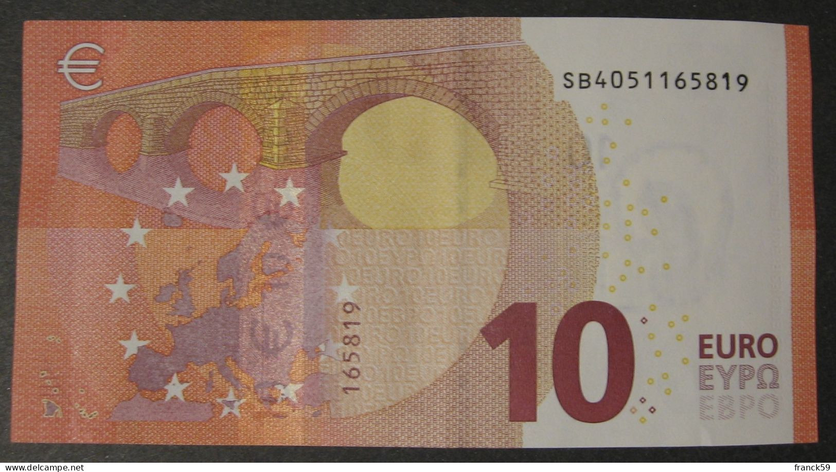 10 Euro Italie "SB" 2014 Draghi S003D5 Circulé Mais TTB / Used But Perfect - 10 Euro