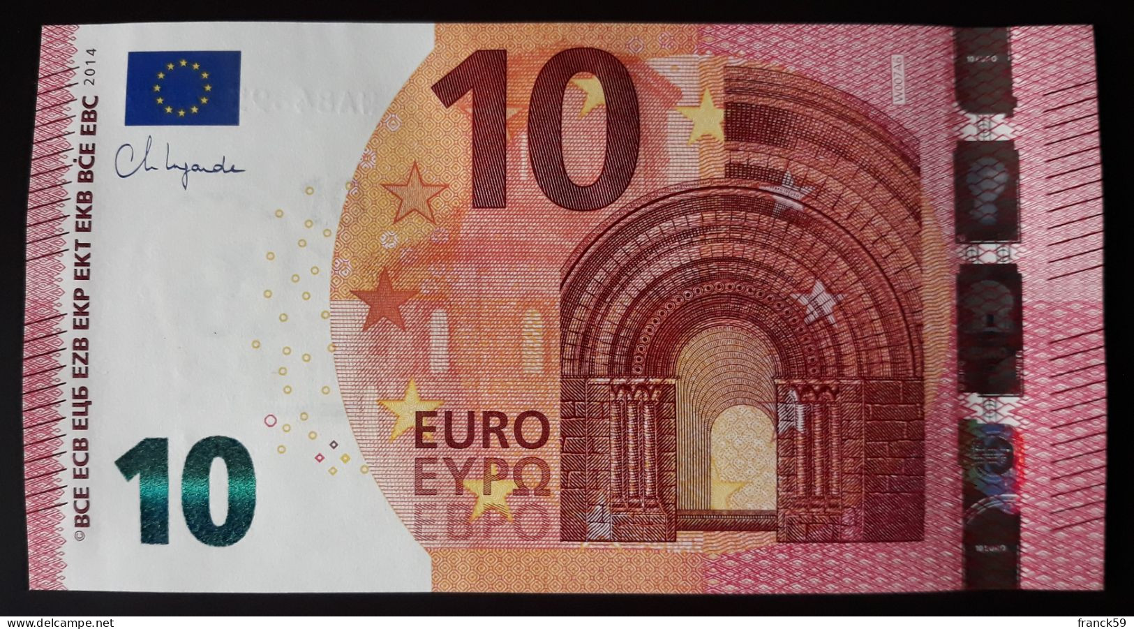 10 Euro Allemagne "WA" 2014 Lagarde W007A6 LUXE / UNC - 10 Euro