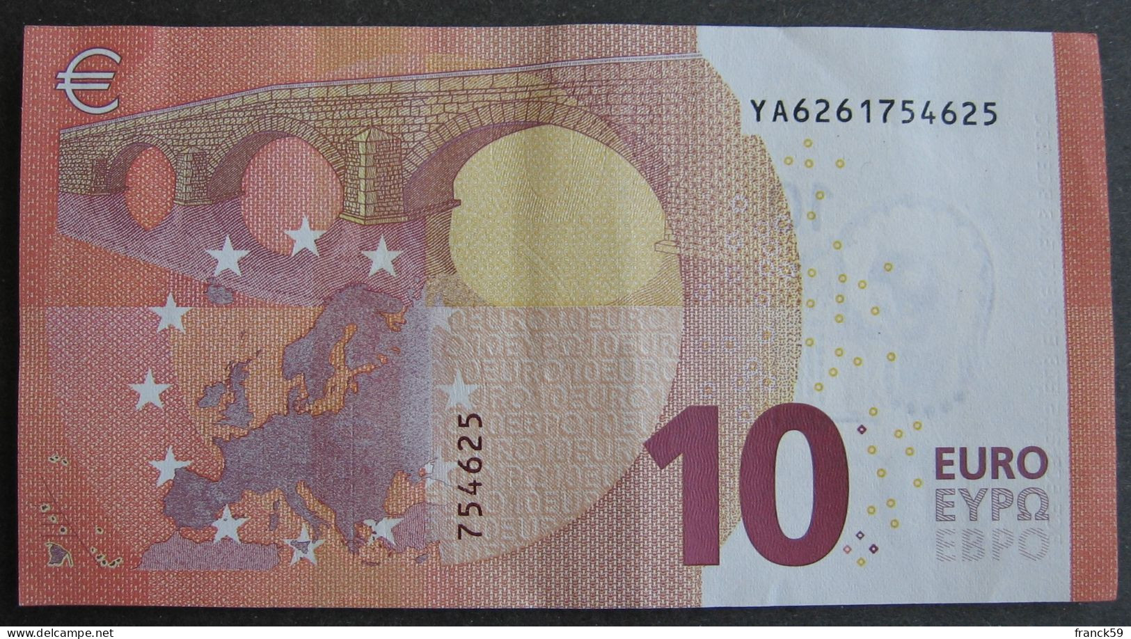 10 Euro Grèce "YA" 2014 Draghi Y009D2 Circulé Mais TTB / Used But Perfect - 10 Euro