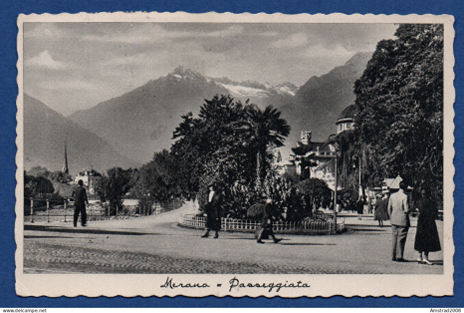 1938 - MERANO - PASSEGGIATA - TRENTINO ALTO ADIGE -  ITALIE - ITALIA - Merano
