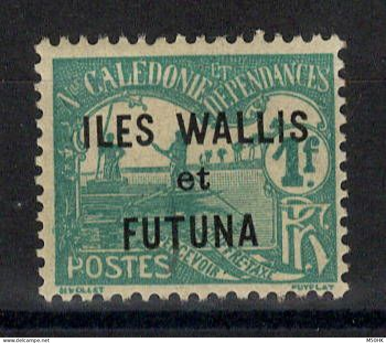 Wallis & Futuna - Taxe YV 8 N* MH - Portomarken