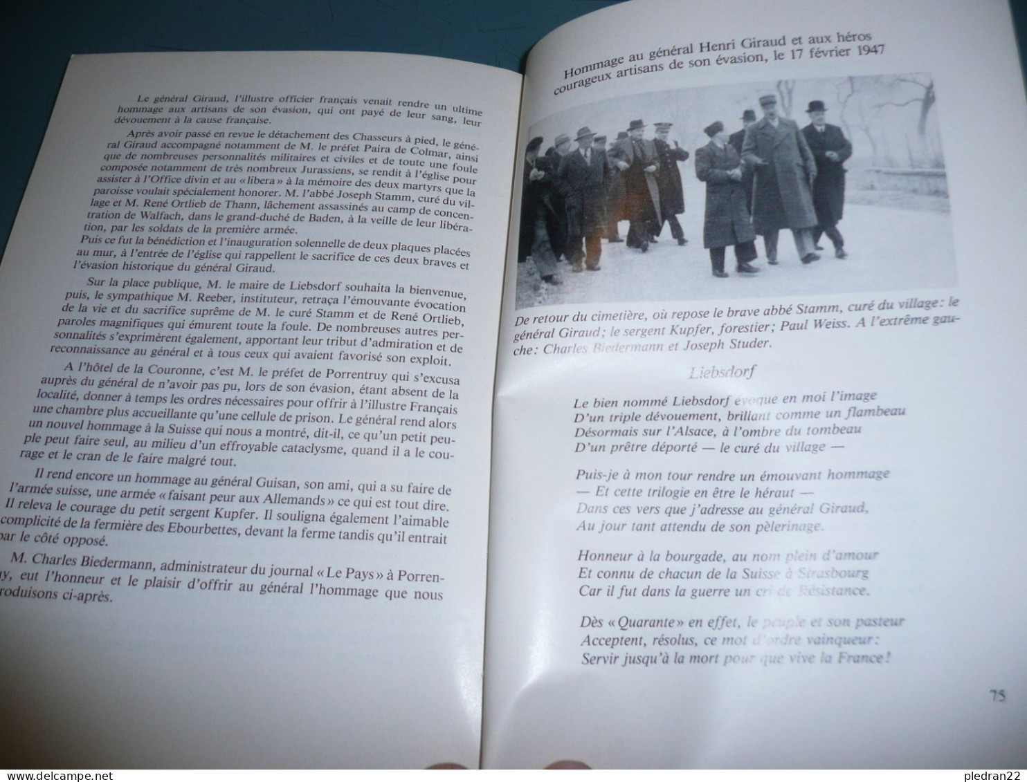 RELIGION HISTOIRE FRANCE HAUT RHIN SUISSE JOSEPH STUDER COMMENT J'AI VU ET CONNU LUCELLE 1983 - Alsace