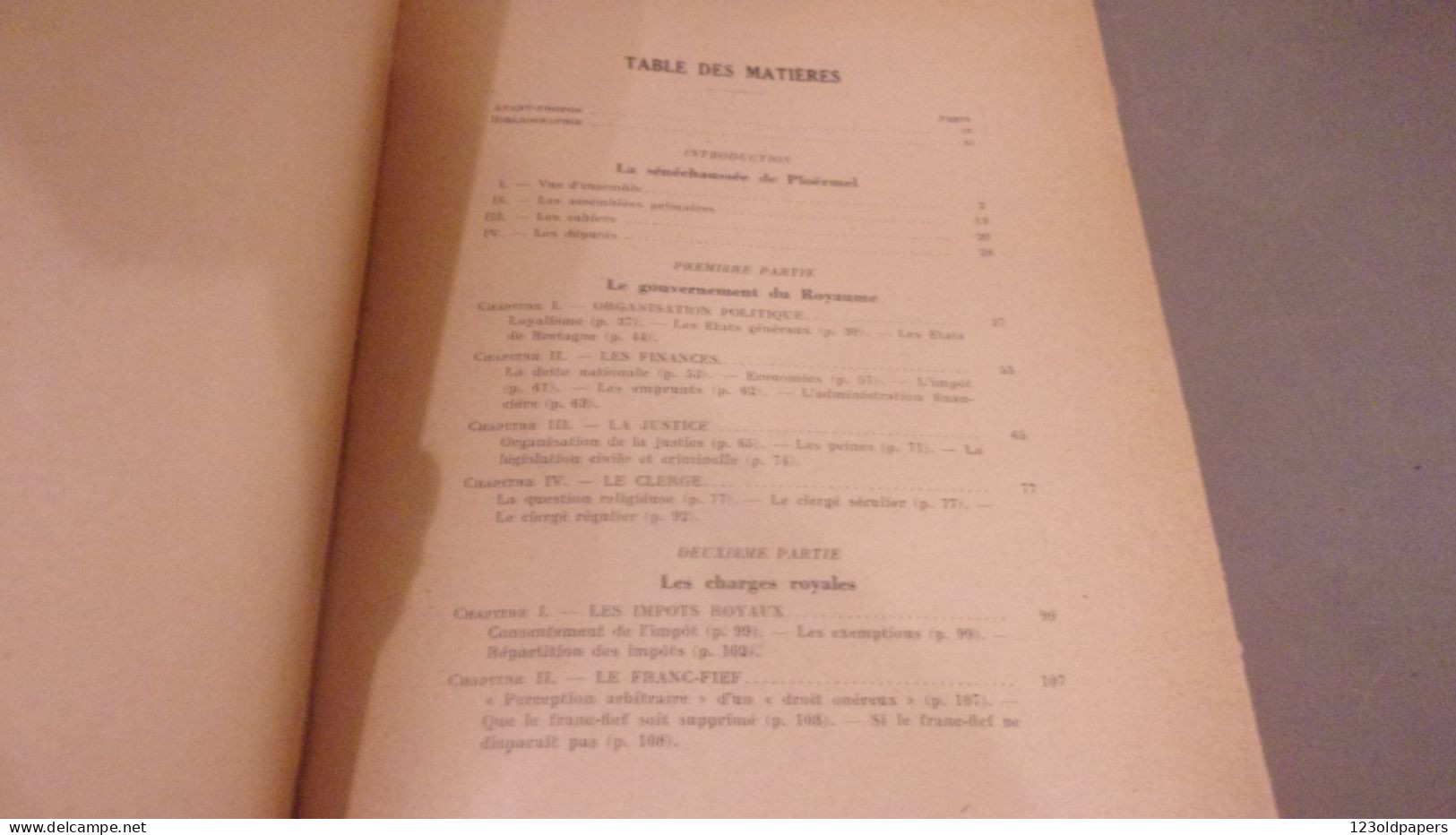 CORGNE 1938 LES REVENDICATIONS DES PAYSANS DE LA SENECHAUSSEE DE PLOERMEL D'APRES LES CAHIERS DE DOLEANCES DE 1789 - Ploërmel