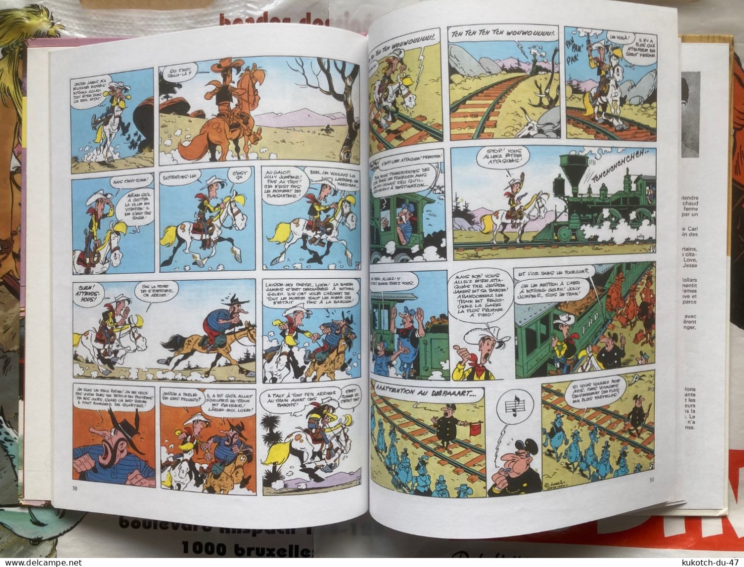 BD Lucky Luke - Jesse James - Morris (1991) - Lucky Luke