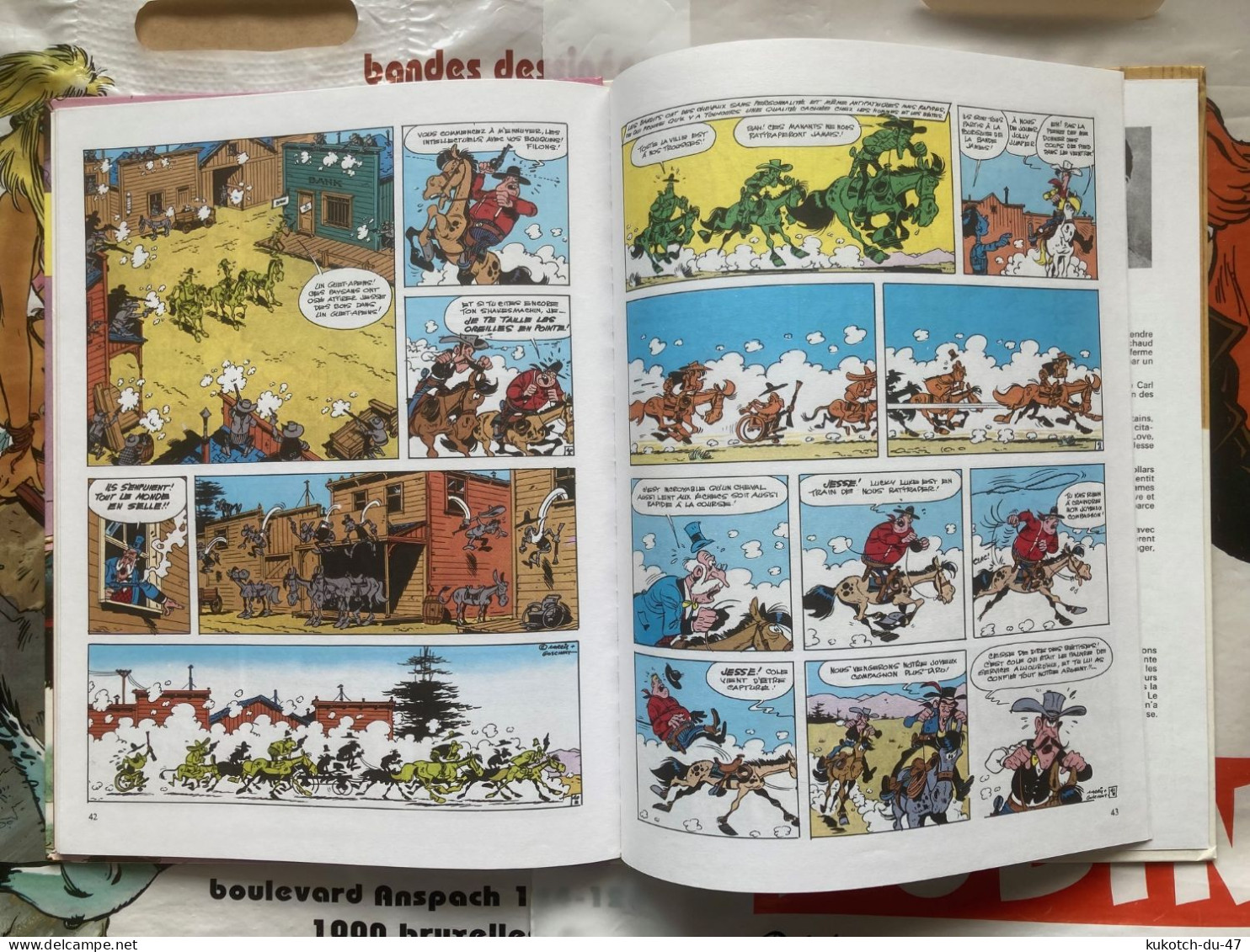 BD Lucky Luke - Jesse James - Morris (1991)