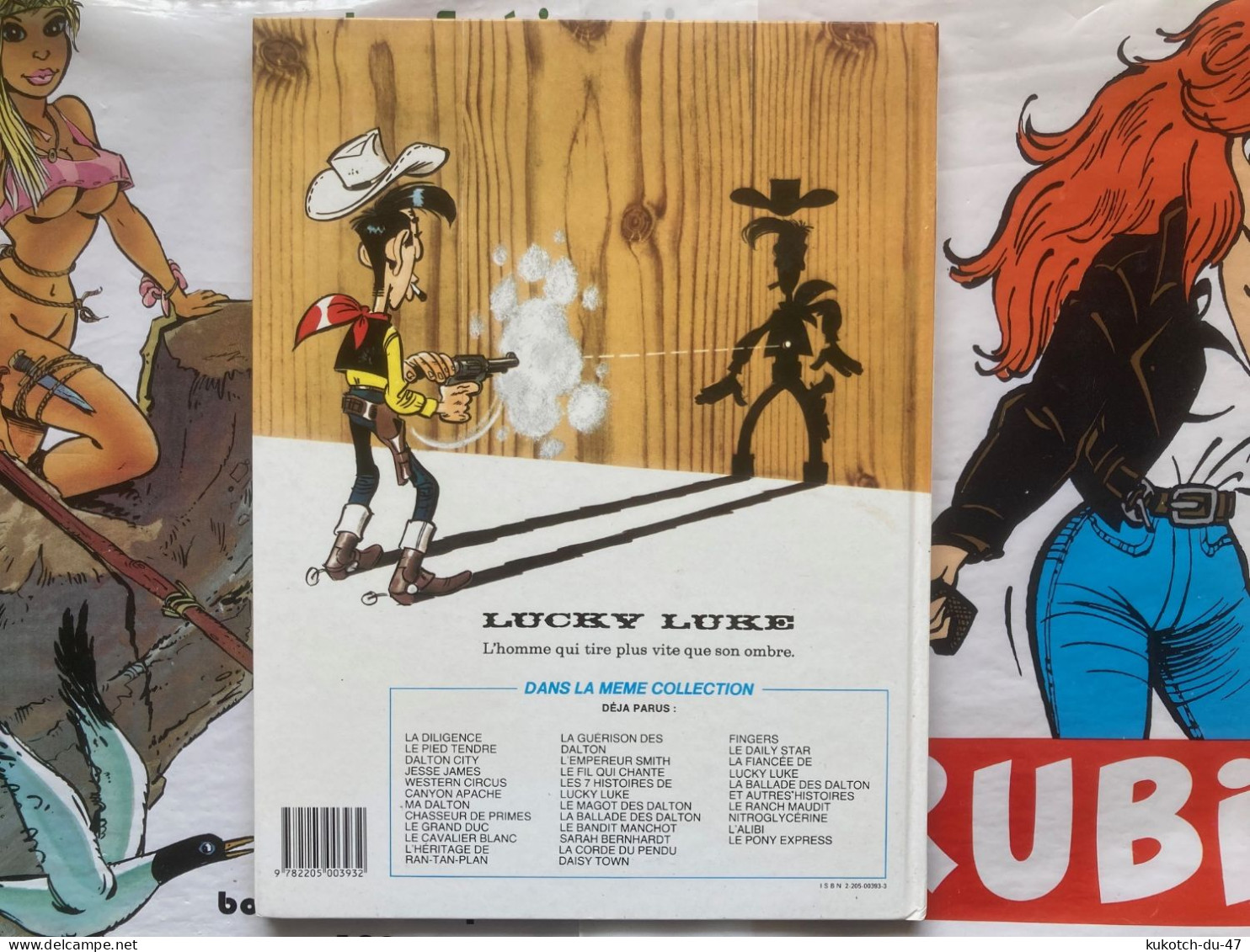 BD Lucky Luke - Jesse James - Morris (1991)