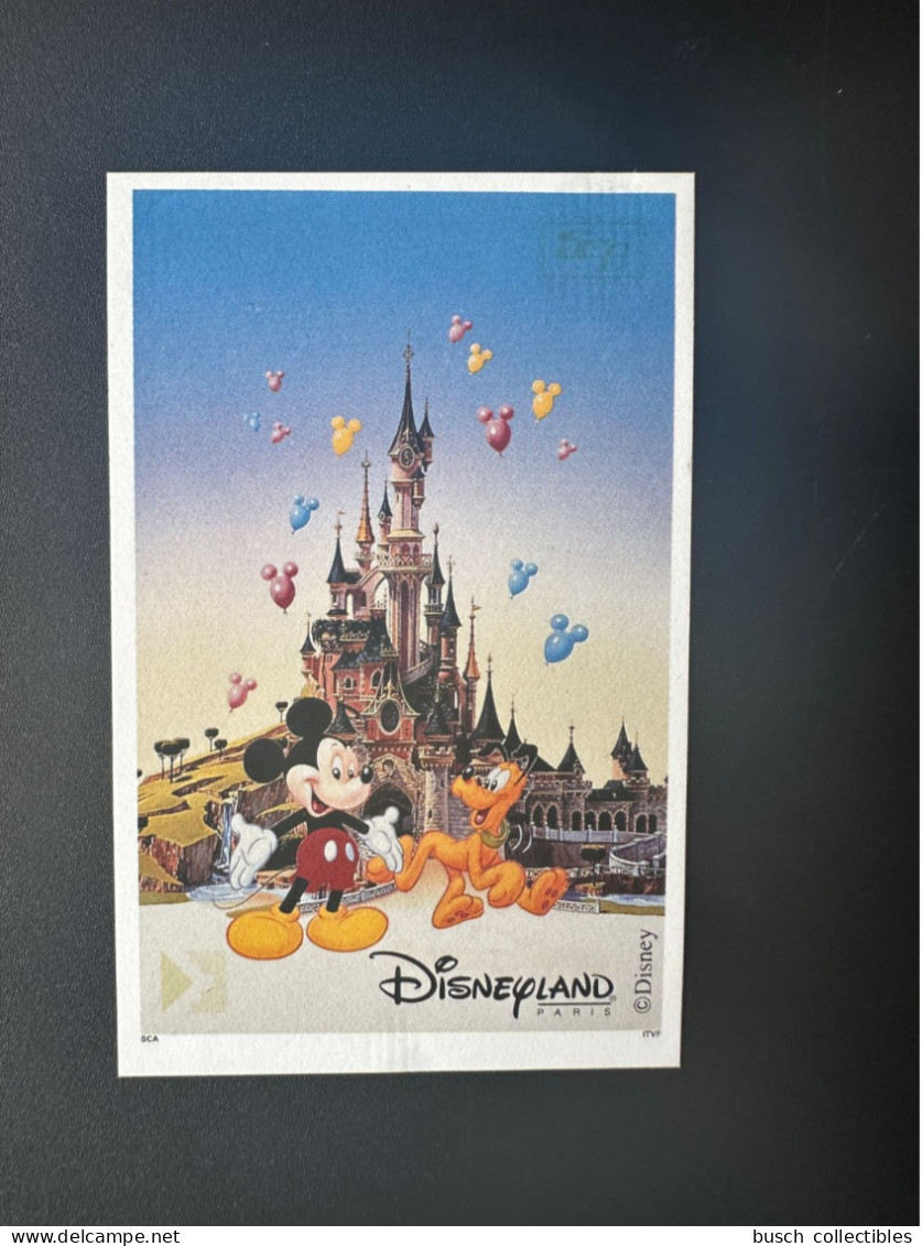 France ? - Vignette Cinderella ITVF Disneyland Paris Disney Mickey Mouse Pluto Dog Chien Souris Maus Hund - Disney