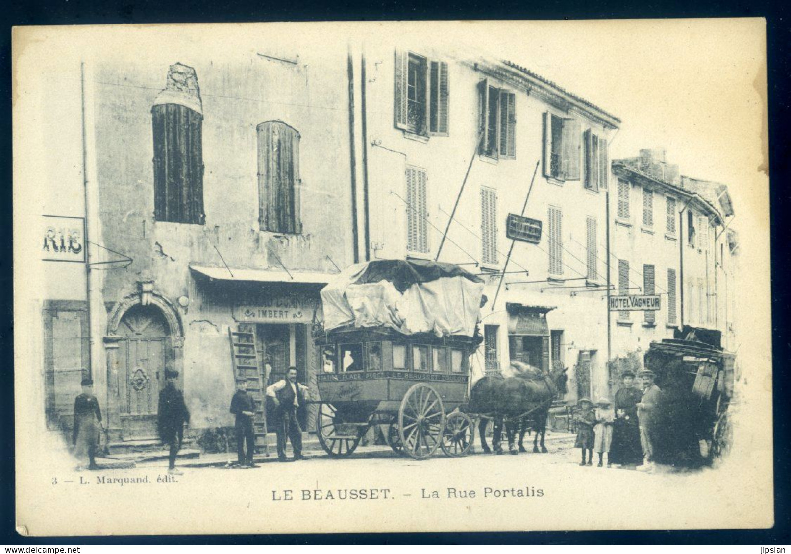 Cpa Du 83 Le Beausset -- La Rue Portalis LANR55 - Le Beausset