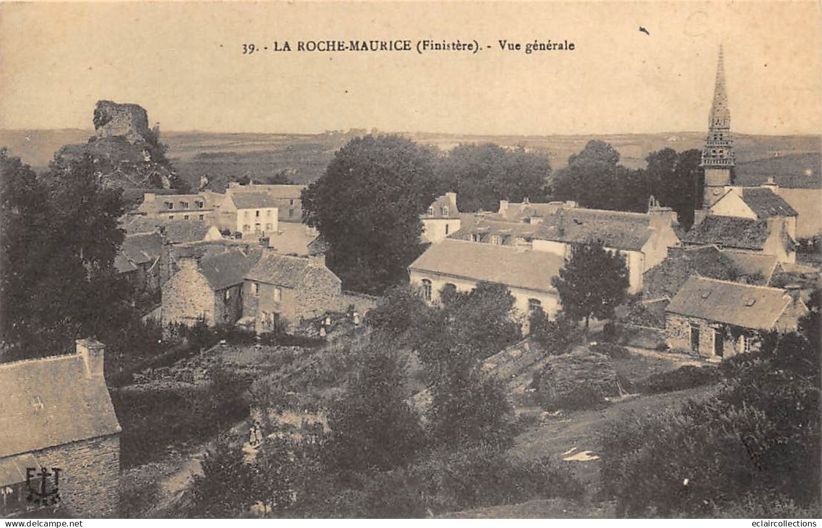 La Roche Maurice         29         Vue Générale            (voir Scan) - La Roche-Maurice