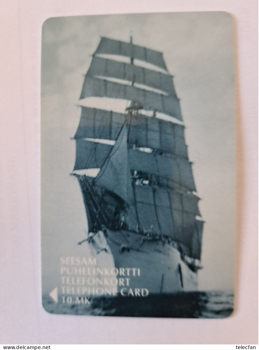 FINLANDE MAGNETIQUE SAILING BOAT VOILIER SUOMEN JOUTSEN 1934 10MK - Kultur