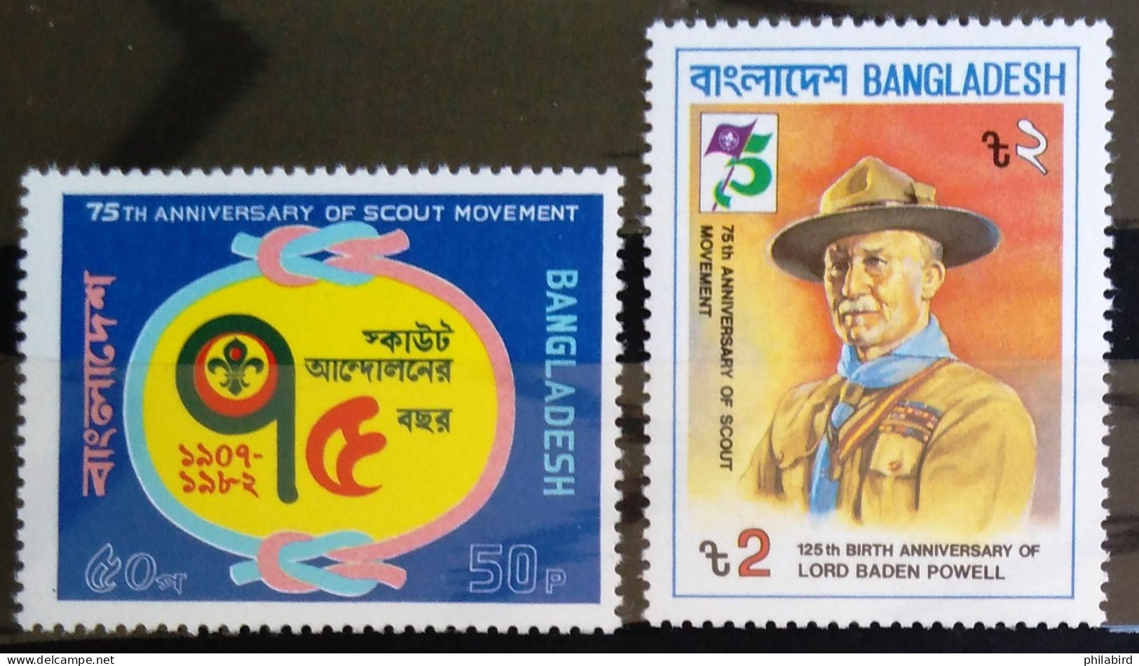 BANGLADESH                       N° 172/173                 NEUF** - Bangladesch