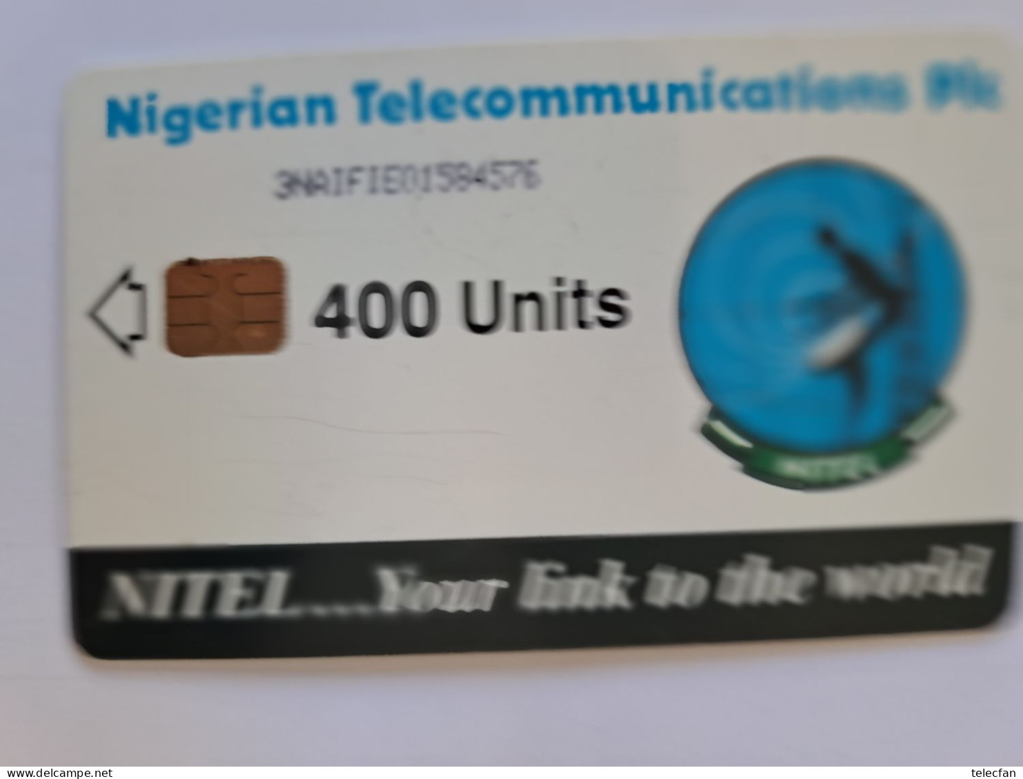 NIGERIA CHIP CARD NITEL PARABOLE 400U UT - Nigeria