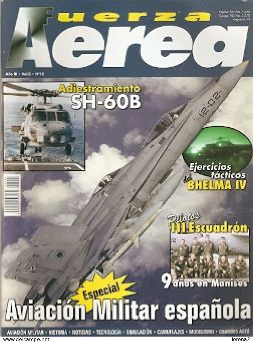 Revista Fuerza Aérea Nº 15. Rfa-15 - Spaans