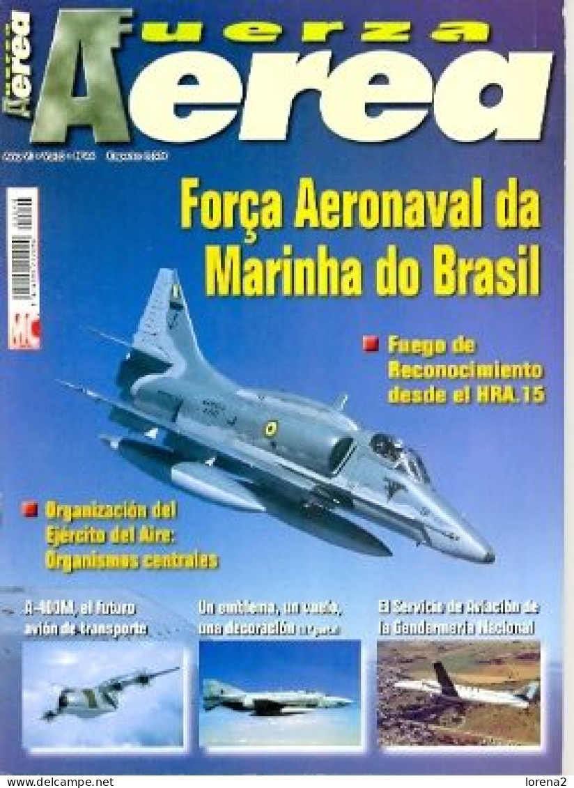 Revista Fuerza Aérea Nº 44. Rfa-44 - Spanish