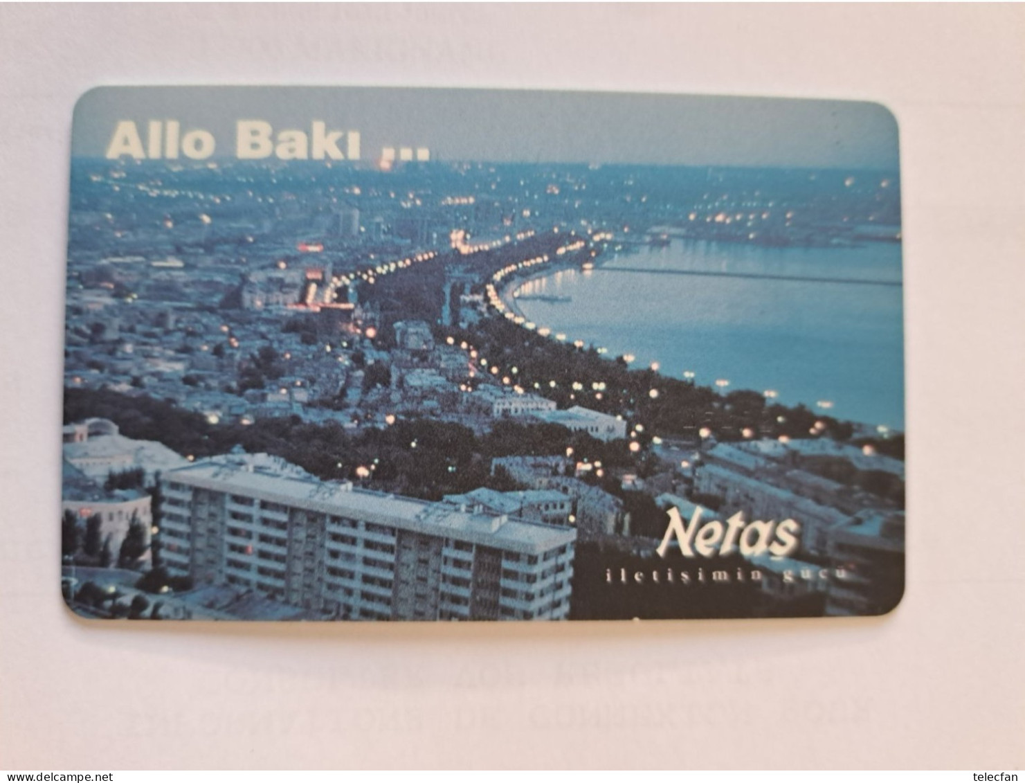 AZERBAIDJAN CHIP CARD NETAS ALLO BAKI 140U UT - Azerbeidzjan