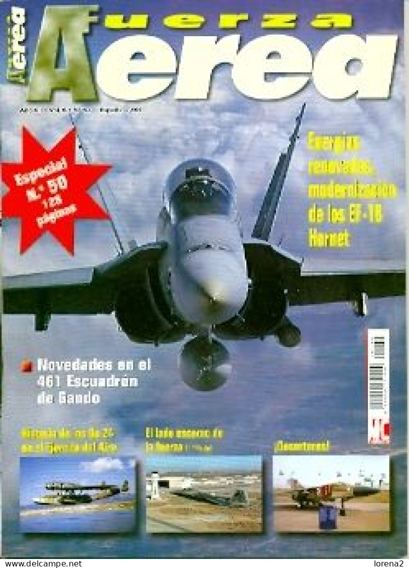 Revista Fuerza Aérea Nº 50. Rfa-50 - Spanish