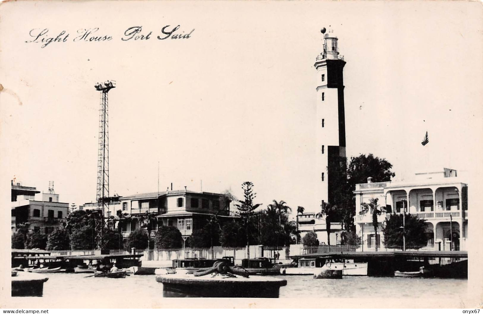 Carte Postale Photo PORT-SAÏD-Light House-Egypte-Africa-Afrique - Port-Saïd