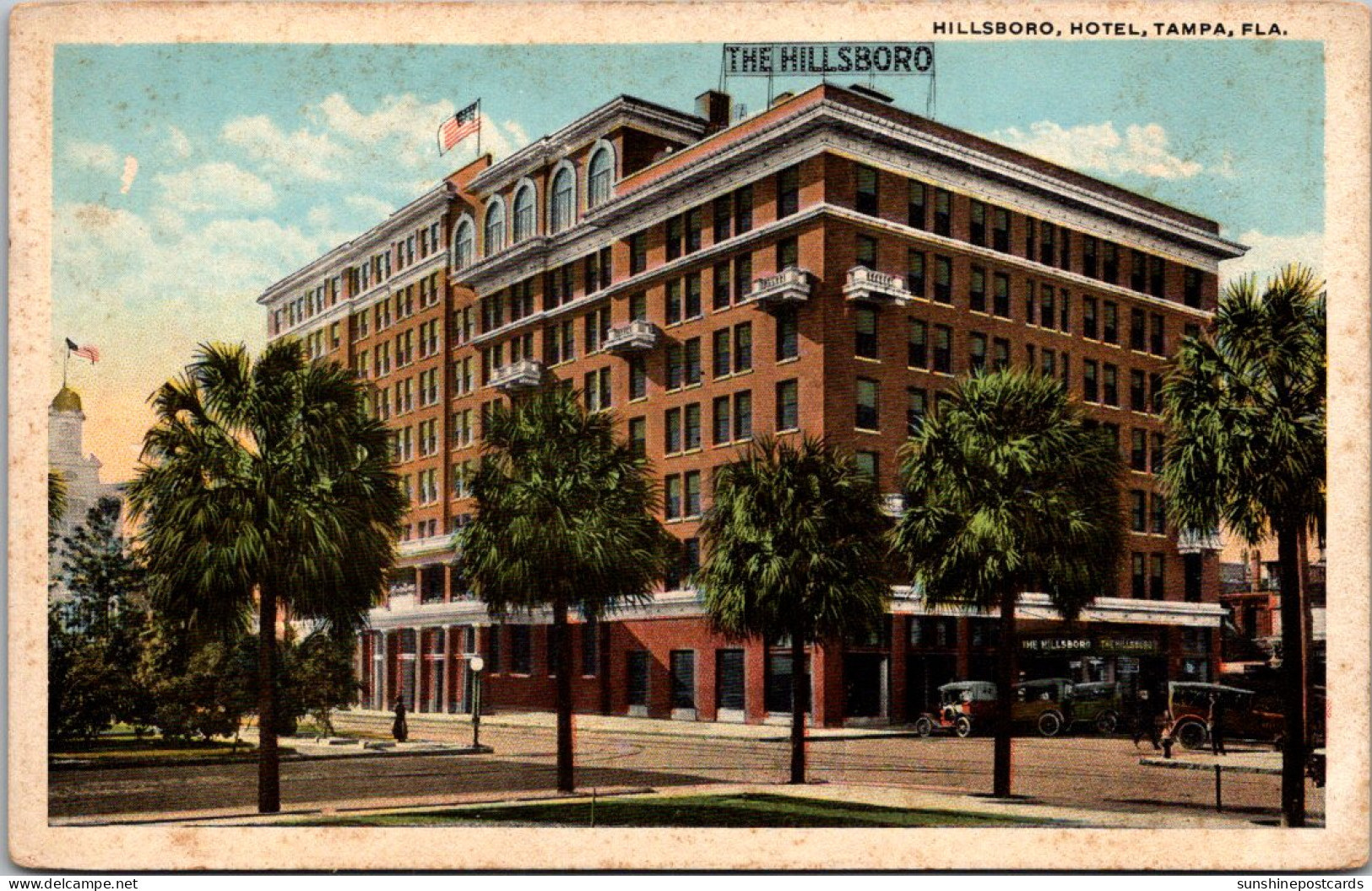 Florida Tampa Hotel Hillsboro Curteich - Tampa