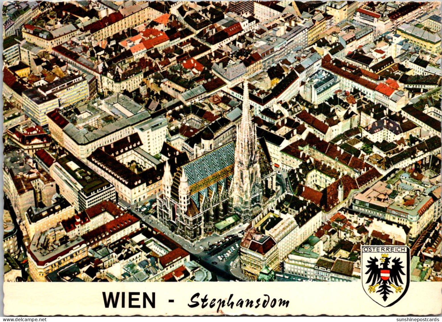 Austria Wien Vienna Stephandom Aerial View - Stephansplatz