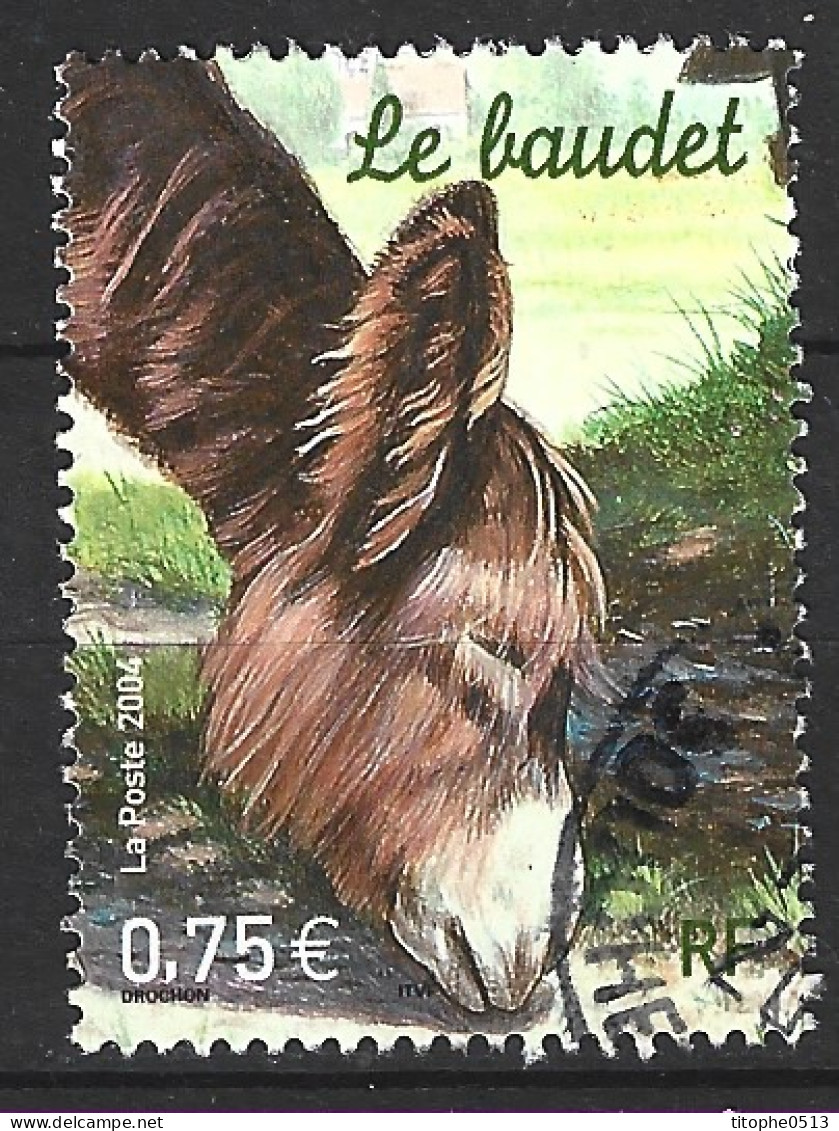 FRANCE. N°3665 Oblitéré De 2004. Ane. - Burros Y Asnos