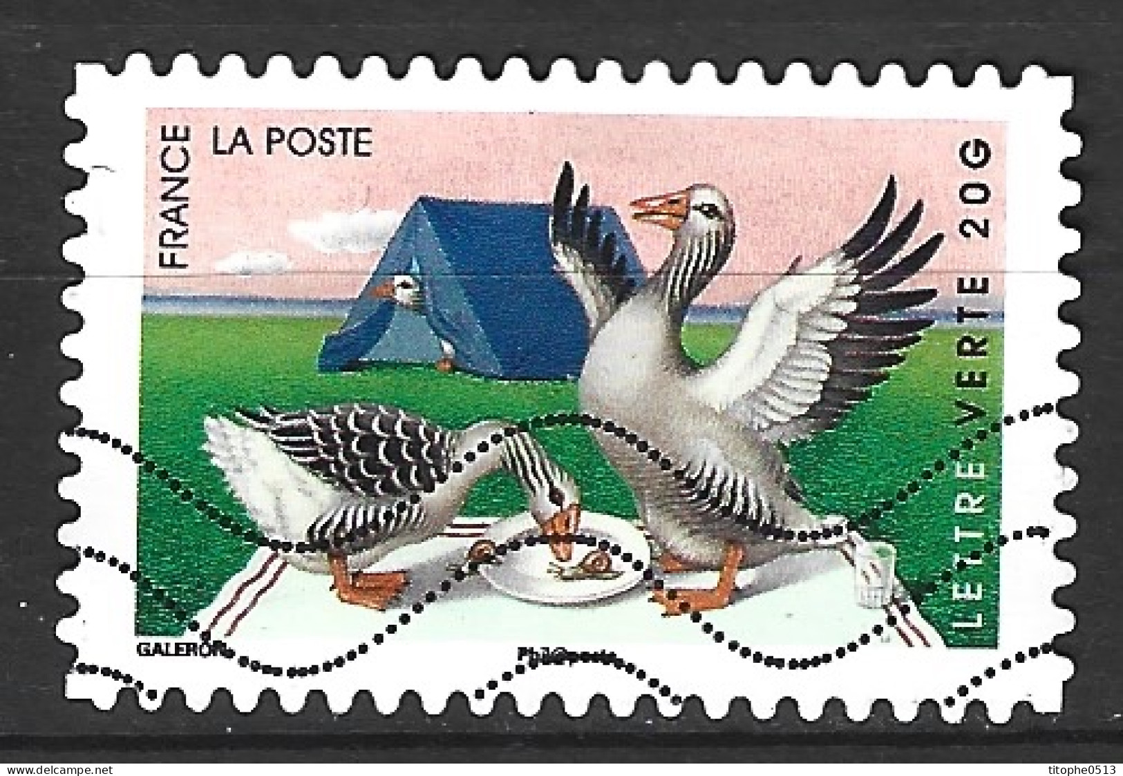 FRANCE. N° A988 Oblitéré De 2014. Oies. - Geese