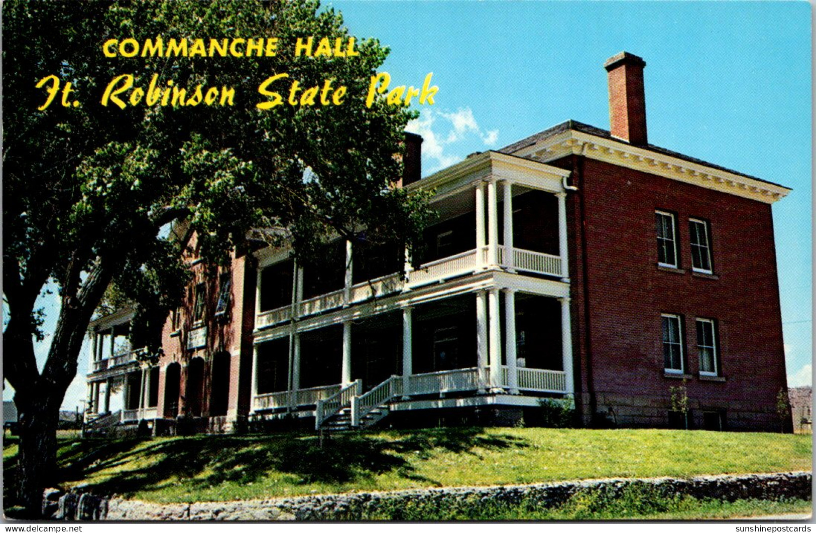 Nebraska Fort Robinson State Park Cammanche Hall - North Platte