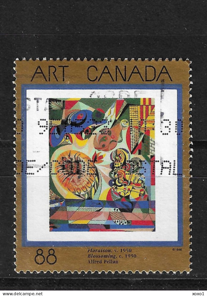 Canada 1995 MiNr. 1464 Kanada Heyday, Alfred Pellan, Canadian Art (VIII) 1v  Used 1.70 € - Gravuren