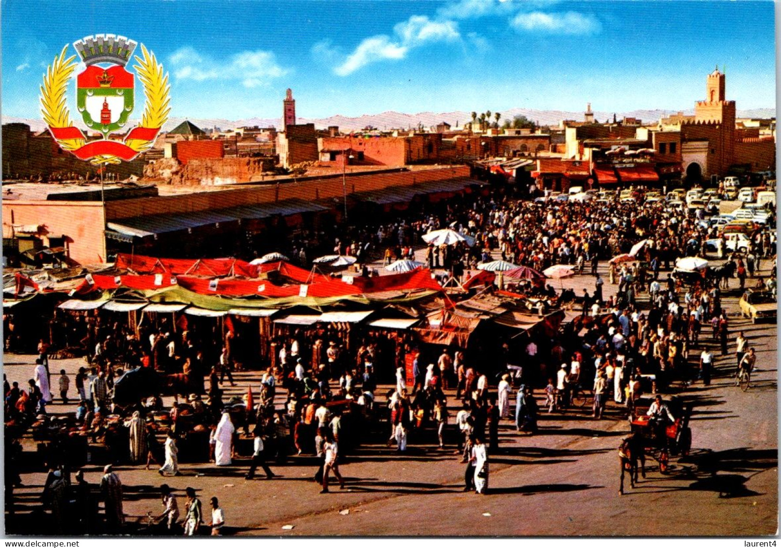 (1 Q 5) Maroc - Marrackesh Place Djerba Souk / Marché / Market - Marchés