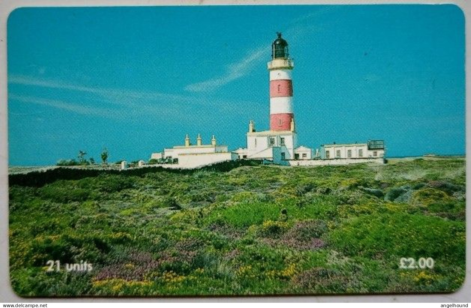 Isle Of Man 21 Units £2 " Point Of Ayre  Lighthouse " - Isla De Man