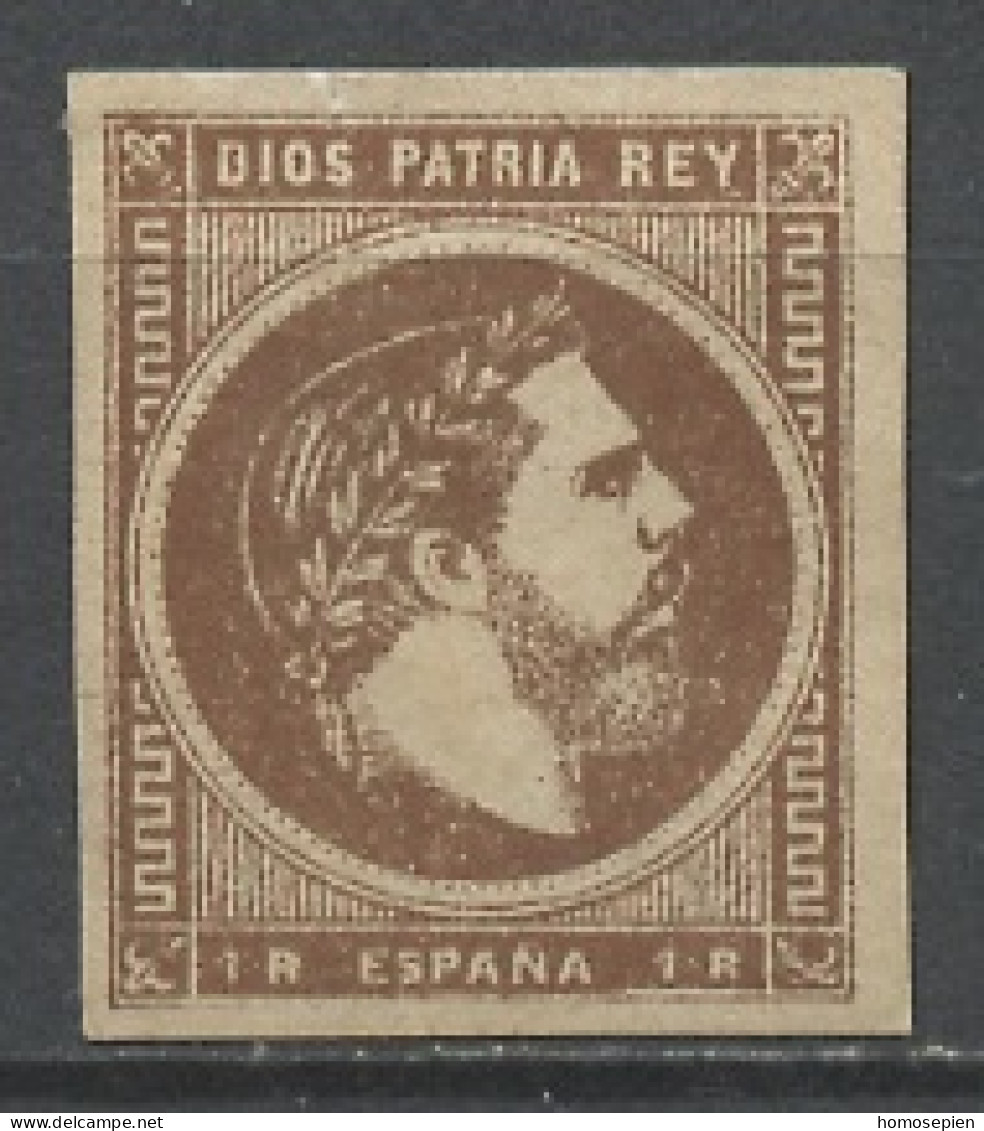 Espagne - Spain - Spanien Carliste 1874-75 Y&T N°3 - Michel N°4 Nsg - 1r Don Carlos - Carlisti