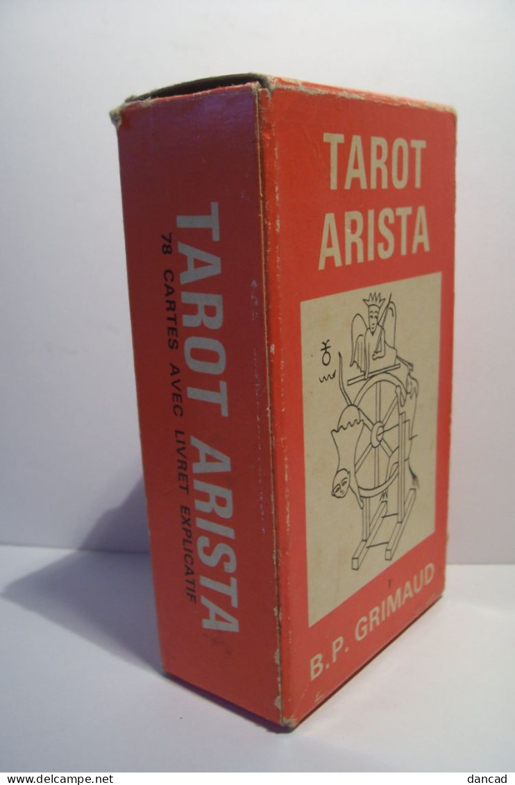 JEU DE 78 CARTES  - TAROT  ARISTA  - CARTOMANCIE  B.P. GRIMAUD  - J.M. Simon 1964 - Tarocchi