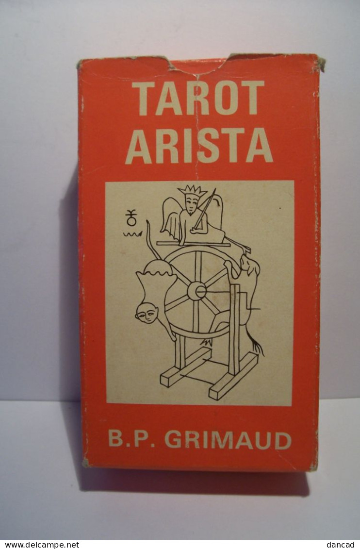 JEU DE 78 CARTES  - TAROT  ARISTA  - CARTOMANCIE  B.P. GRIMAUD  - J.M. Simon 1964