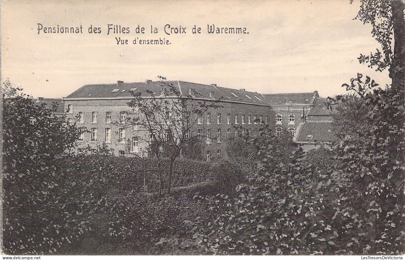 BELGIQUE - WAREMME - Pensionnat Des Filles De La Croix De Waremme - Vue D'ensemble - Carte Postale Ancienne - Borgworm