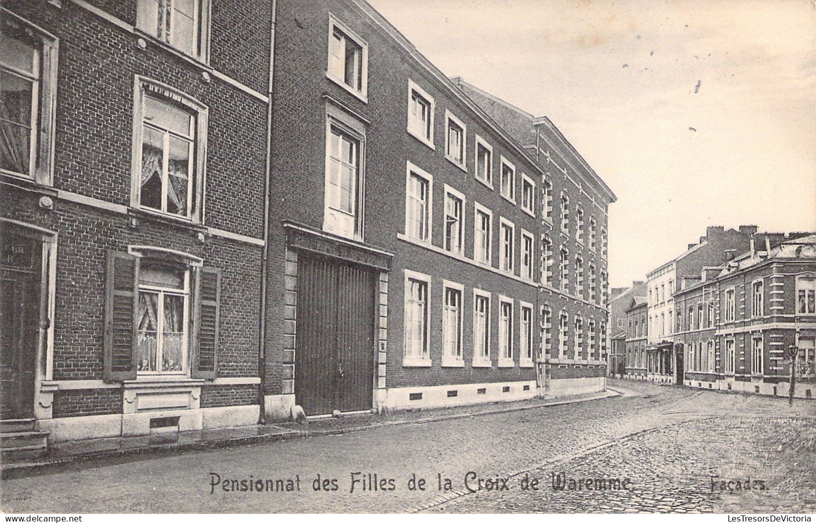 BELGIQUE - WAREMME - Pensionnat Des Filles De La Croix De Waremme - Façade - Carte Postale Ancienne - Waremme