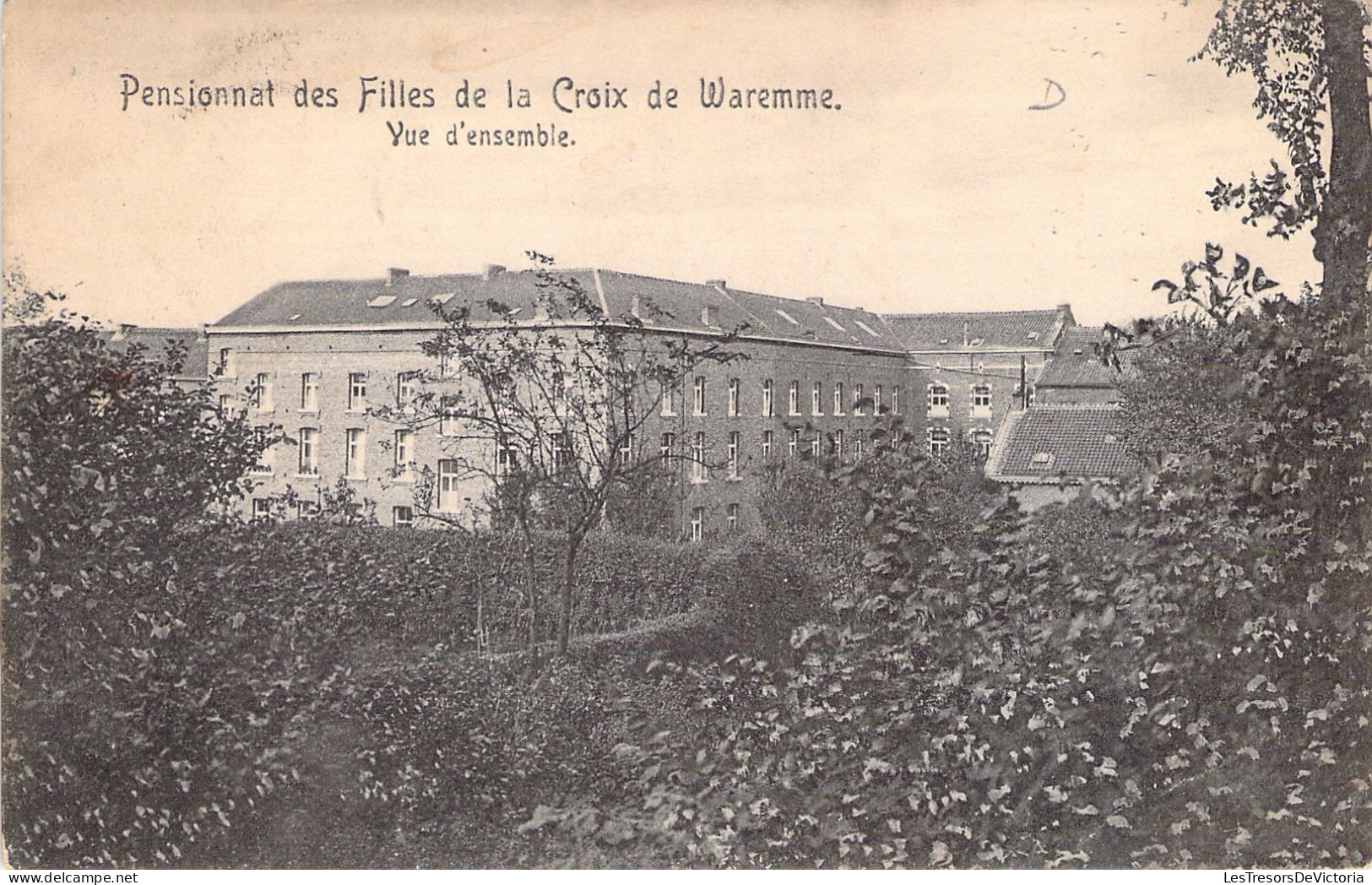 BELGIQUE - WAREMME - Pensionnat Des Filles De La Croix De Waremme - Vue D'ensemble - Carte Postale Ancienne - Borgworm