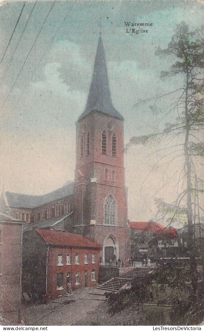 BELGIQUE - WAREMME - L'église - Carte Postale Ancienne - Borgworm