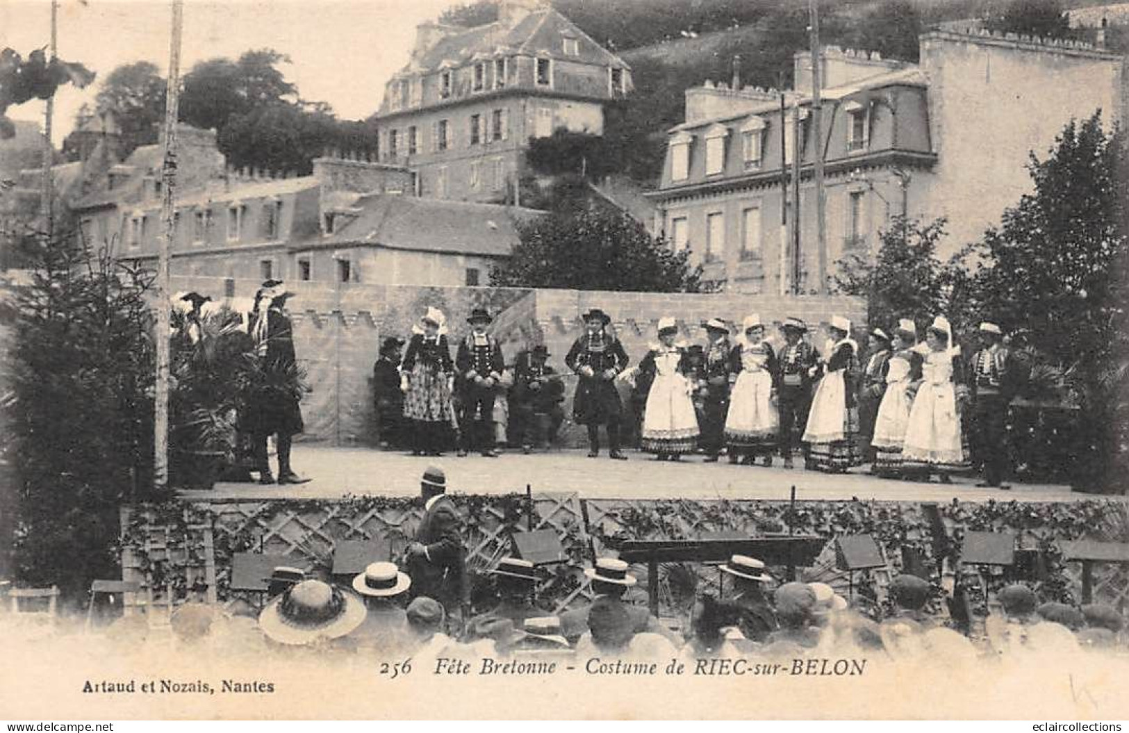 Riec Sur Belon - Belon        29            Fête Bretonne. Groupe De Danseurs      (voir Scan) - Other & Unclassified