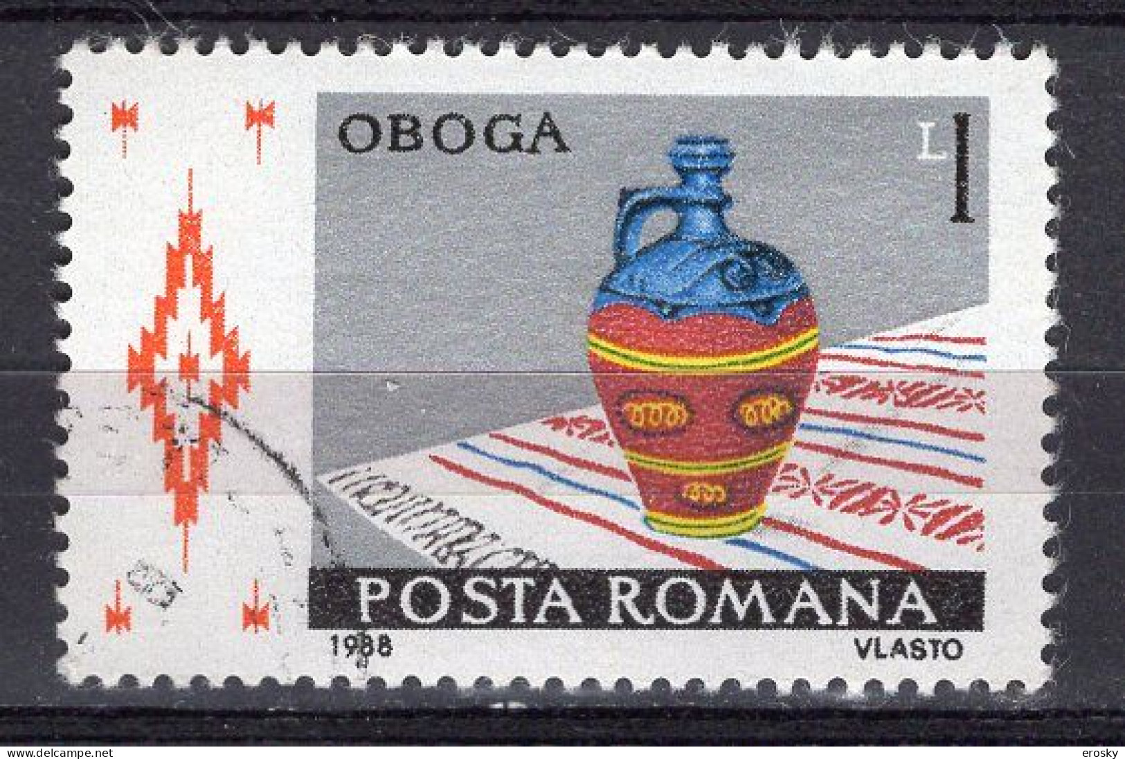 S1561 - ROMANIA ROUMANIE Yv N°3793 - Gebraucht