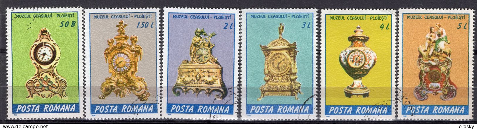 S1564 - ROMANIA ROUMANIE Yv N°3798/803 - Gebraucht