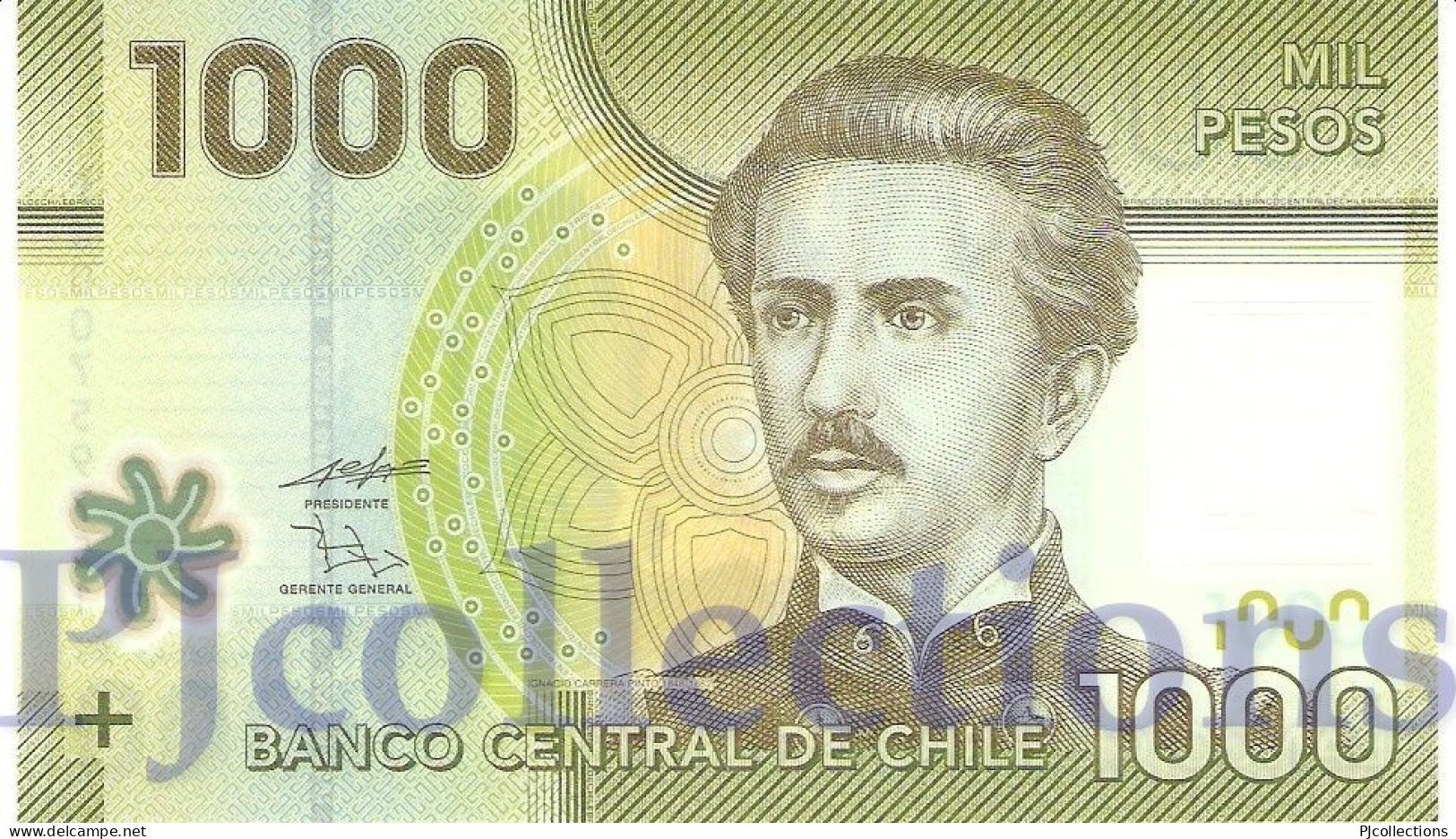 CHILE 1000 ESCUDOS 2010 PICK 161 POLYMER UNC - Chili