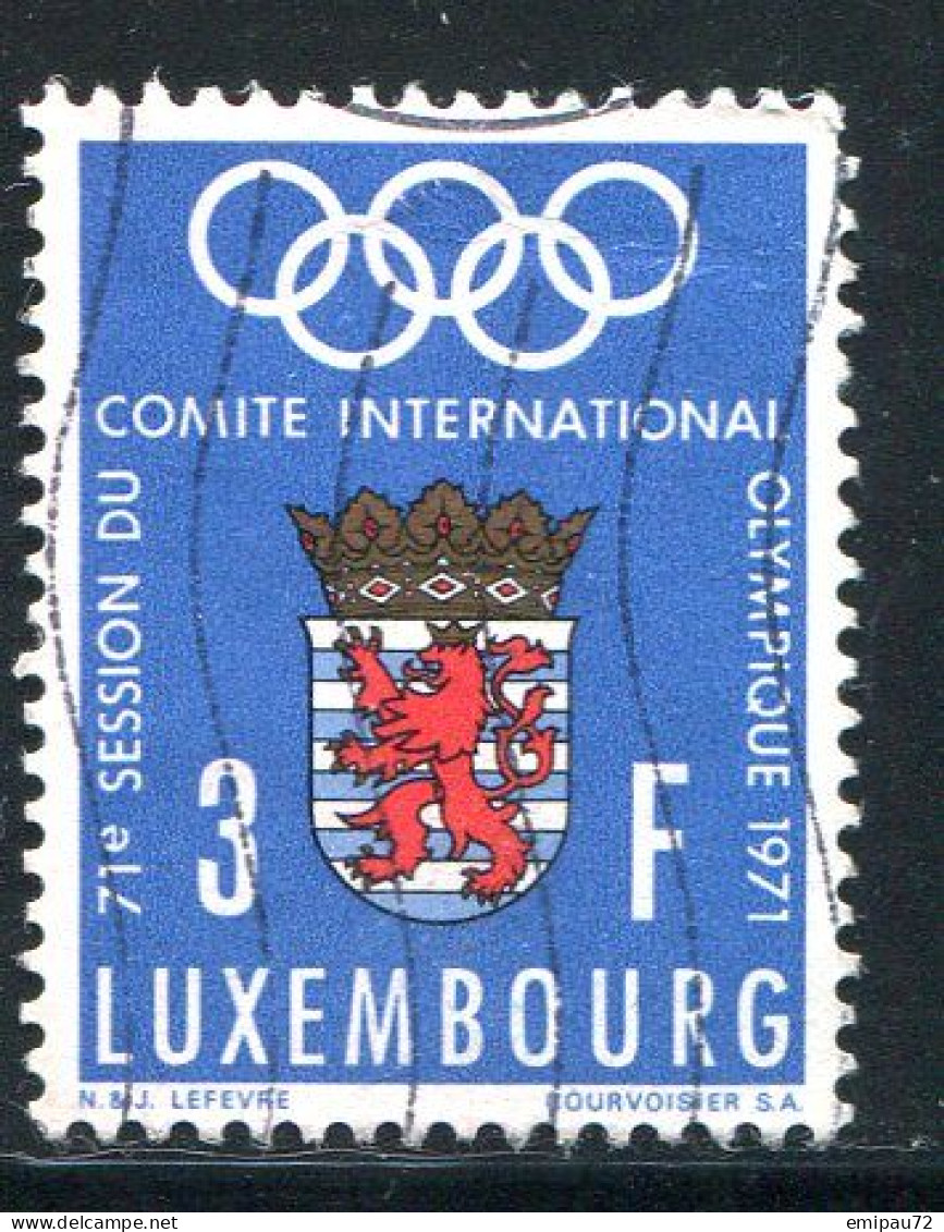 LUXEMBOURG- Y&T N°777- Oblitéré - Oblitérés