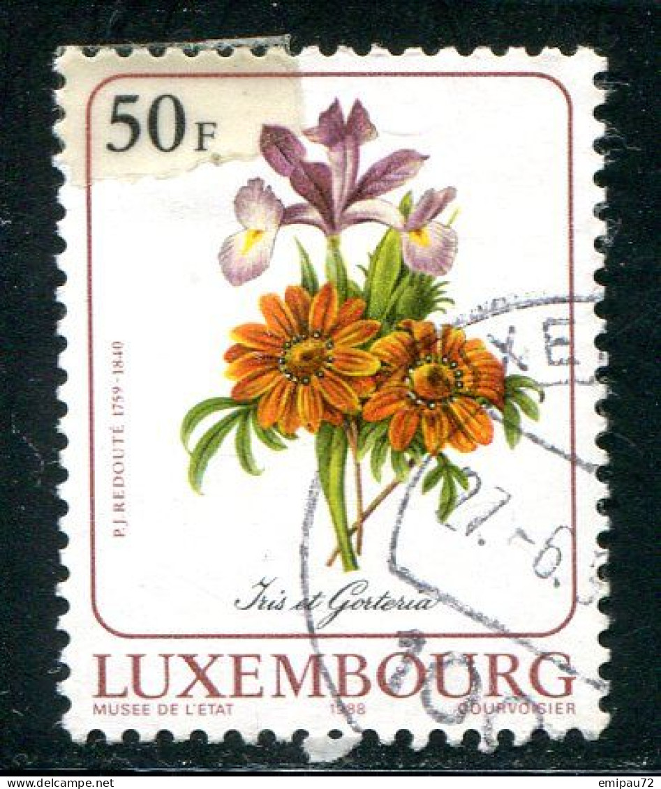 LUXEMBOURG- Y&T N°1143- Oblitéré (fleurs) - Gebraucht