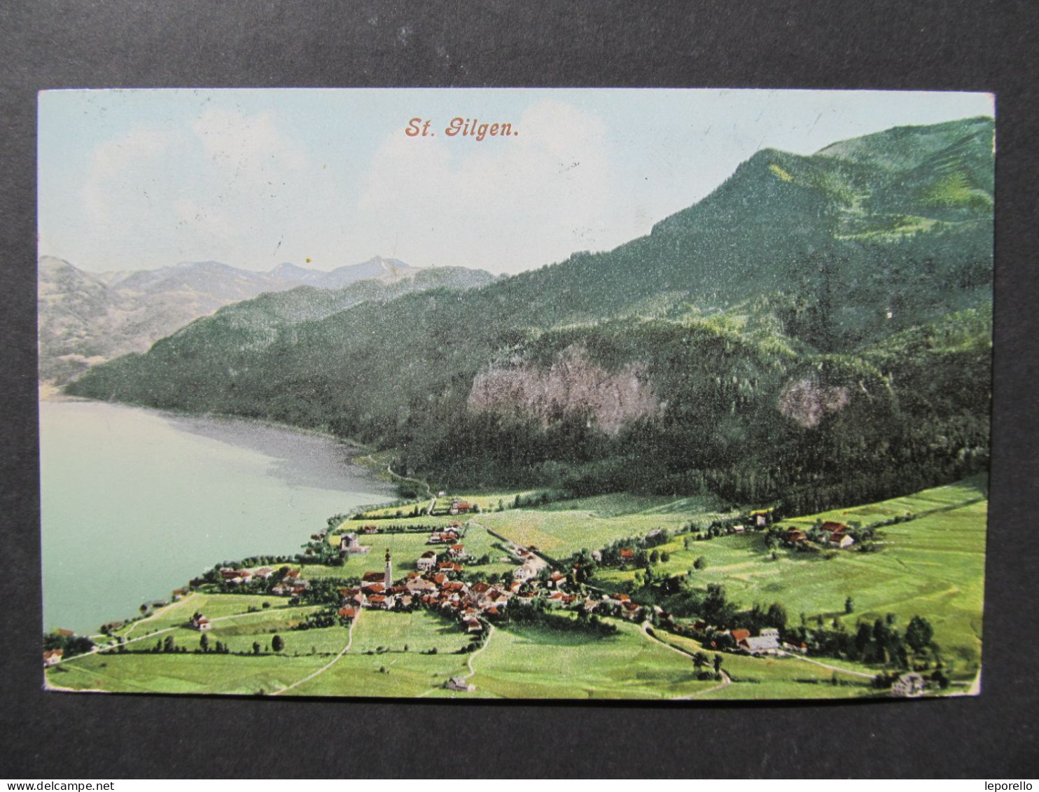 AK ST. GILGEN 1906 Strafporto Fischau B. Wr. Neustadt // D*55523 - St. Gilgen